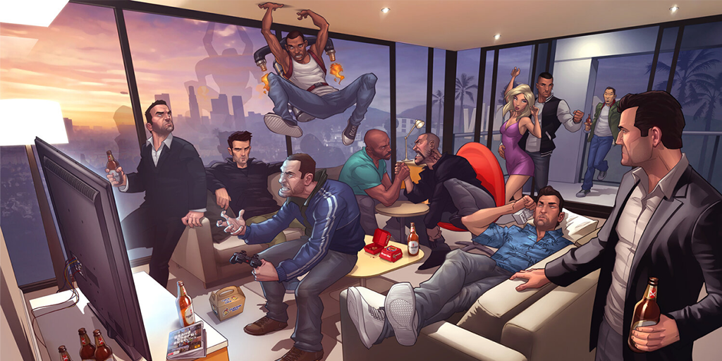 Grand Theft Auto Legends by Patrick Brown